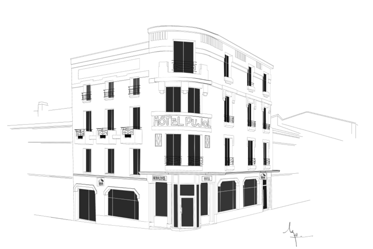 H&ocirc;tel Pujol &mdash; Si&egrave;ge Cit&eacute; d&rsquo;Alby Immobilier